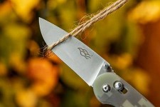 Клинок drop-point из стали 440C